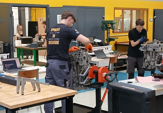 Notre apprenti, Mattéo B, en finale du Concours "Un des Meilleurs Apprentis de France"